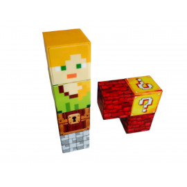 Magnetická stavebnice Minecraft Magic cube 48ks