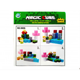 Magnetická stavebnice Minecraft Magic cube 48ks