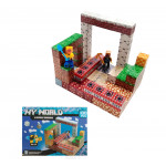 Magnetická stavebnice Minecraft TNT world 100ks