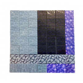 Magnetická stavebnice Minecraft Dragon world svítící 100ks