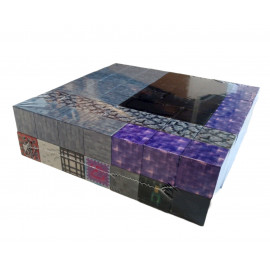 Magnetická stavebnice Minecraft Dragon world svítící 100ks