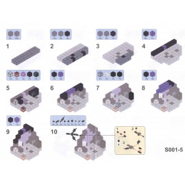 Magnetická stavebnice Minecraft Dragon world svítící 100ks