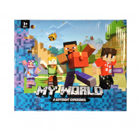 Magnetická stavebnice Minecraft s figurkami 36ks