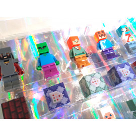 Magnetická stavebnice Minecraft s figurkami 36ks