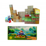 Magnetická stavebnice Minecraft Domeček s postavičkou 101ks