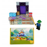 Magnetická stavebnice Minecraft Portál a TNT s postavičkou 51ks