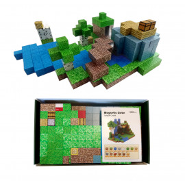 Minecraft Jungle Creek XXL Magnetická stavebnice 300ks