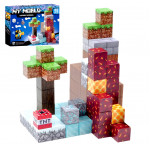 Magnetická stavebnice Minecraft Diamond Lava TNT 87ks