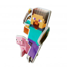 Magnetická stavebnice Minecraft 30ks - Dárková sada 7v1