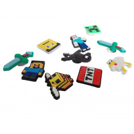 Magnetická stavebnice Minecraft 30ks - Dárková sada 7v1