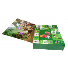 Adventní kalendář Minecraft Magnetické kostky a jiná překvapení