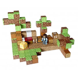 Magnetická stavebnice Minecraft Special Lucky block s postavičkou 101ks