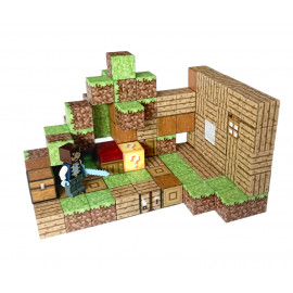 Magnetická stavebnice Minecraft Special Lucky block s postavičkou 101ks