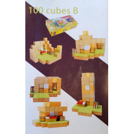 Magnetická stavebnice Minecraft Special Lucky block s postavičkou 101ks
