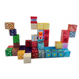 Magnetická stavebnice Minecraft Special blocks 51ks