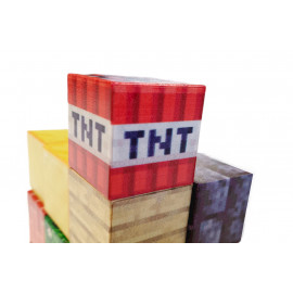 Magnetická stavebnice Minecraft Special blocks 51ks