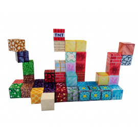 Magnetická stavebnice Minecraft Special blocks 51ks