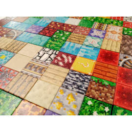 Magnetická stavebnice Minecraft Special blocks 102ks