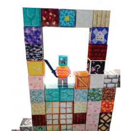 Magnetická stavebnice Minecraft Special blocks 202ks