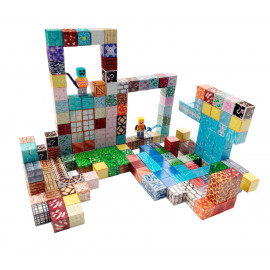 Magnetická stavebnice Minecraft Special blocks 202ks