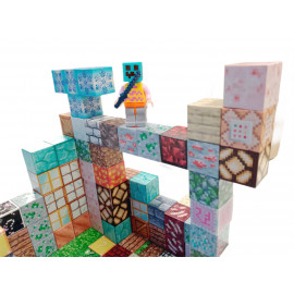 Magnetická stavebnice Minecraft Special blocks 202ks