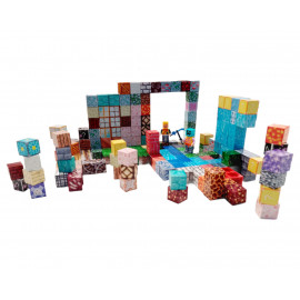 Magnetická stavebnice Minecraft Special blocks 202ks