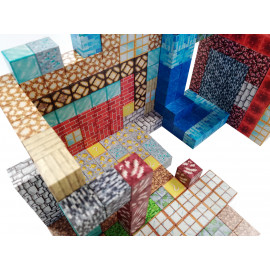 Magnetická stavebnice Minecraft Special blocks 303ks