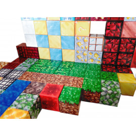 Magnetická stavebnice Minecraft Special blocks 152ks