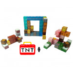 Magnetická stavebnice Minecraft TNT box 98ks