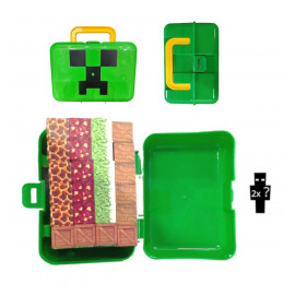 Magnetická stavebnice Minecraft Creeper box 98ks