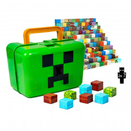 Magnetická stavebnice Minecraft Creeper box 98ks