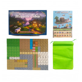 Magnetická stavebnice Minecraft Block World TNT building 198ks