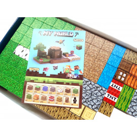 Magnetická stavebnice Minecraft Block World TNT building 198ks