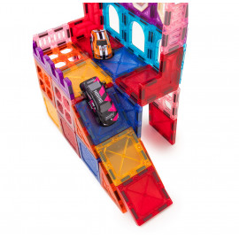 Magnetická 3D stavebnice Cars 66ks s autíčkama