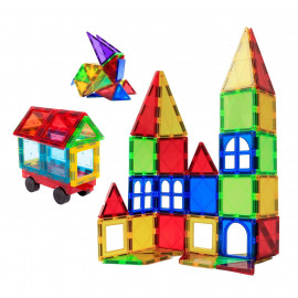 Magnetická 3D stavebnice Buildings 45ks