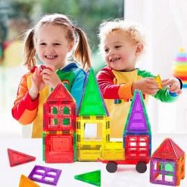 Magnetická 3D stavebnice Buildings 45ks