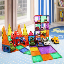 Magnetická 3D stavebnice Buildings 45ks