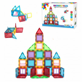 Magnetická 3D stavebnice Buildings 45ks