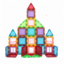 Magnetická 3D stavebnice Buildings 45ks