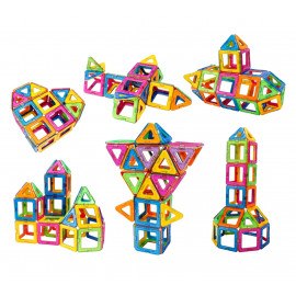 Magnetická 3D stavebnice Buildings 45ks