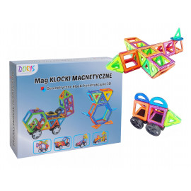 Magnetická 3D stavebnice Circle s kolotočem 74ks