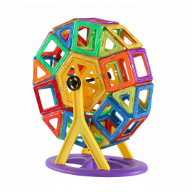 Magnetická 3D stavebnice Circle s kolotočem 74ks