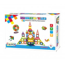 Magnetická 3D stavebnice Space castle 130ks
