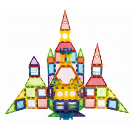 Magnetická 3D stavebnice Space castle 130ks