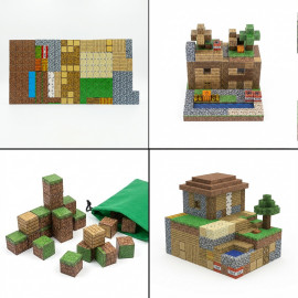 Magnetická stavebnice Minecraft TNT buildings 198ks