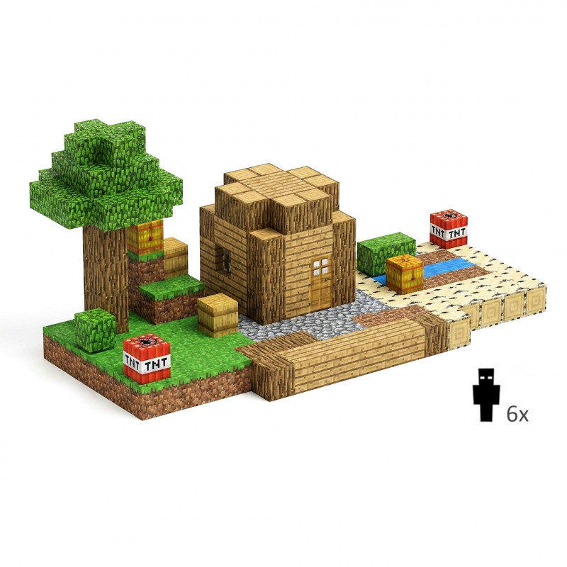 Magnetická stavebnice Minecraft TNT buildings 198ks