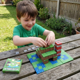 Podložka pro magnetické stavebnice Minecraft Natural 24x16cm