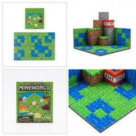 Podložka pro magnetické stavebnice Minecraft Natural 24x16cm