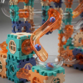 Velká kuličková dráha Fun marble run 334ks