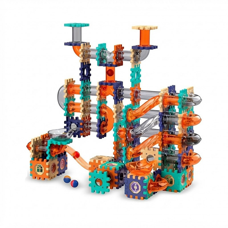 Velká kuličková dráha Fun marble run 334ks